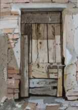 Doorway, San Donino, Umbria
